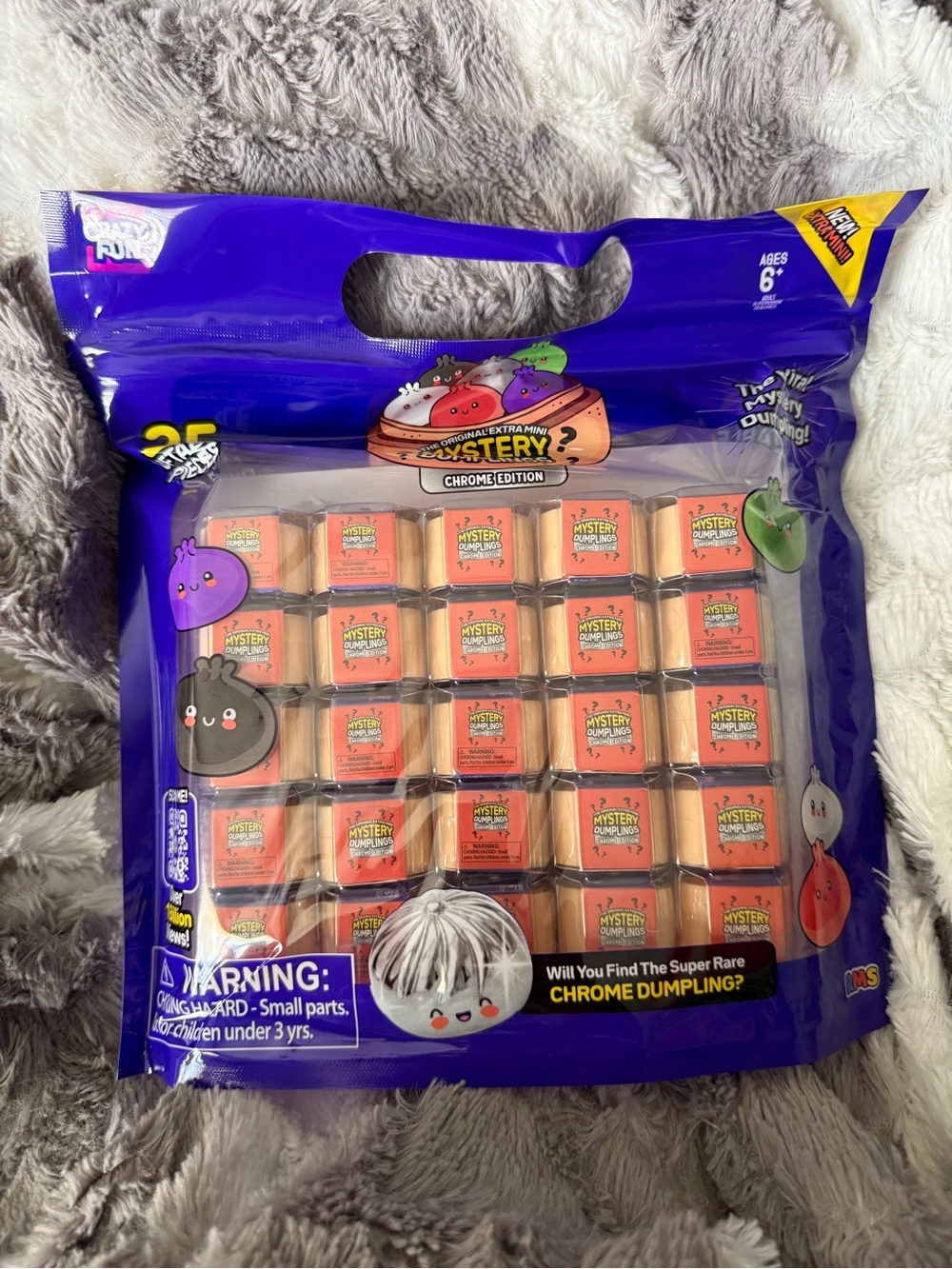 RARE 25 pack RMS Extra Mini Mystery Dumplings